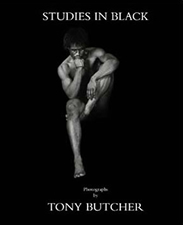 Cover of Studies in Black the original book of photographic images by Tony Butcher